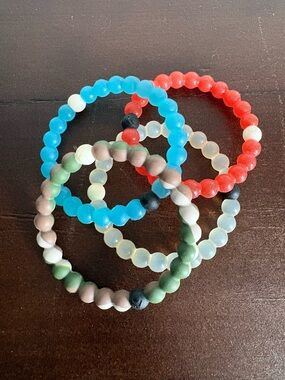 Bundle of Lokai Bracelets - Charity Water, WWF, Save the Children